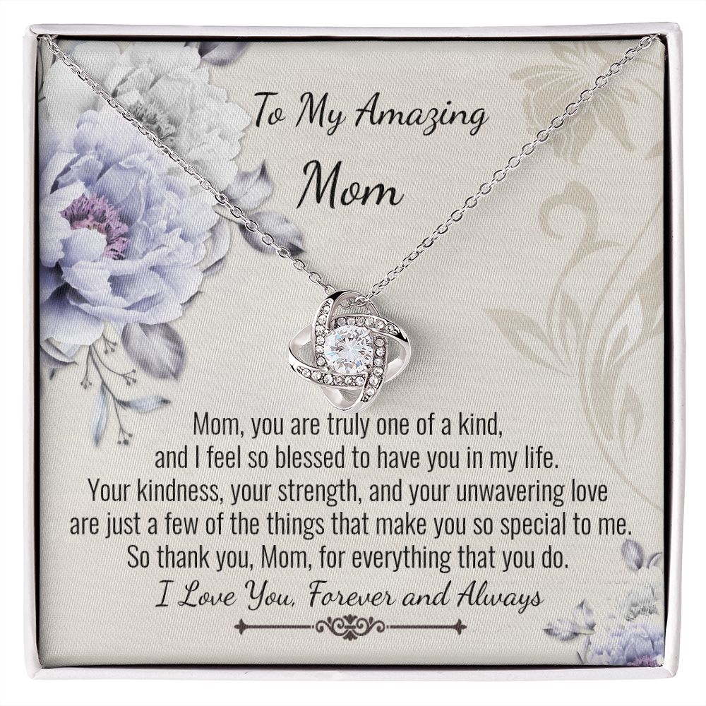 Mom Love Knot Necklace