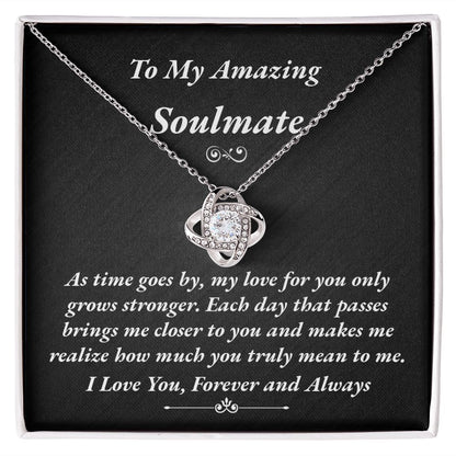 Soulmate Love Knot Necklace