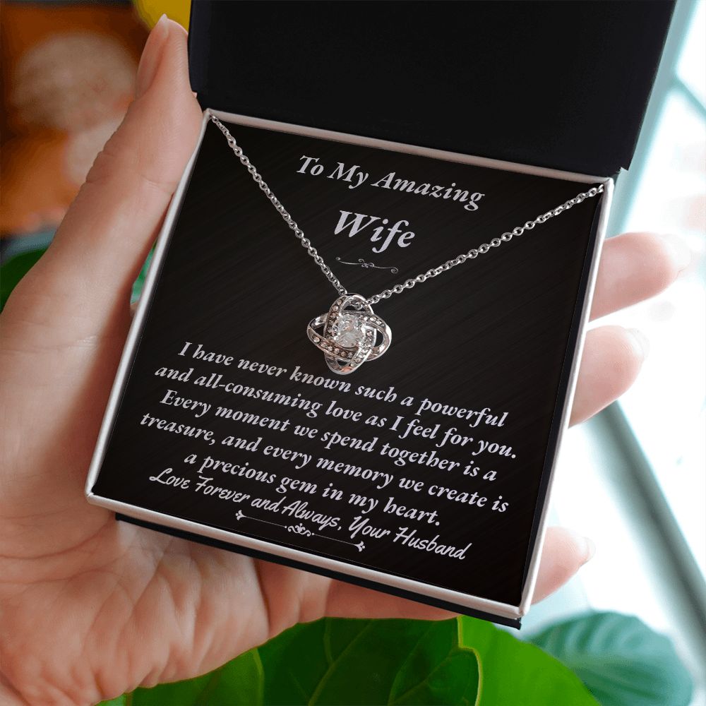 Wife Love Knot Necklace