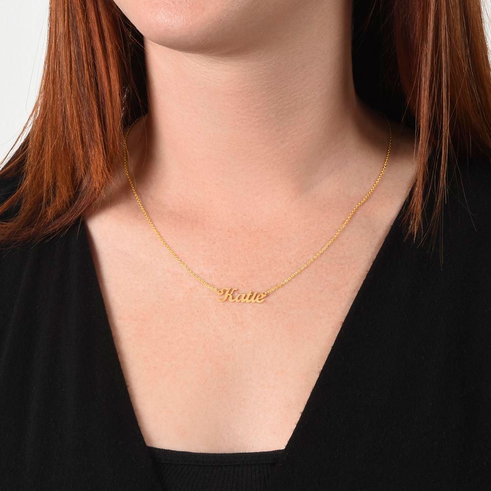 Granddaughter Personalized Name Necklace