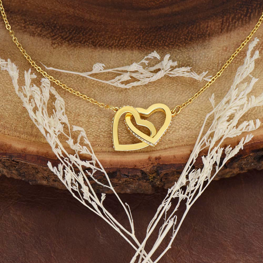 Daughter Interlocking Hearts Necklace