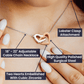 Daughter Interlocking Hearts Necklace