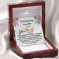 Daughter Interlocking Hearts Necklace