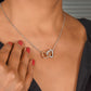 Granddaughter Interlocking Hearts Necklace