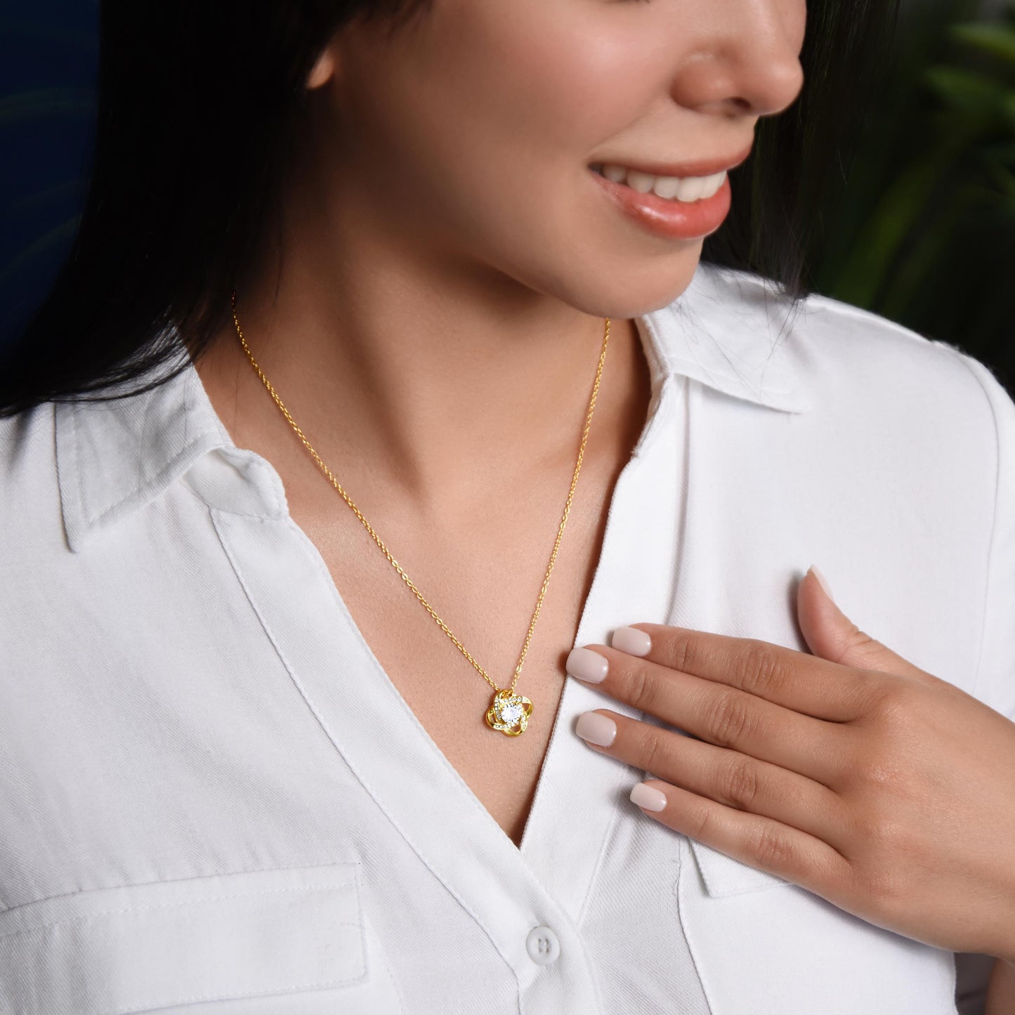 Wife Love Knot Necklace