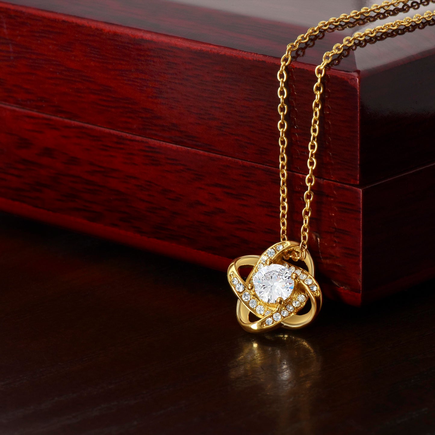 Wife Love Knot Necklace