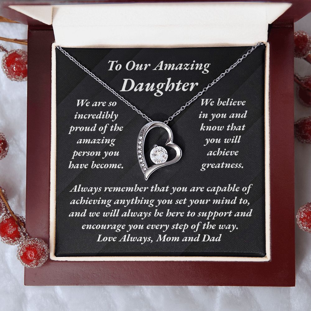 Daughter Forever Love Necklace
