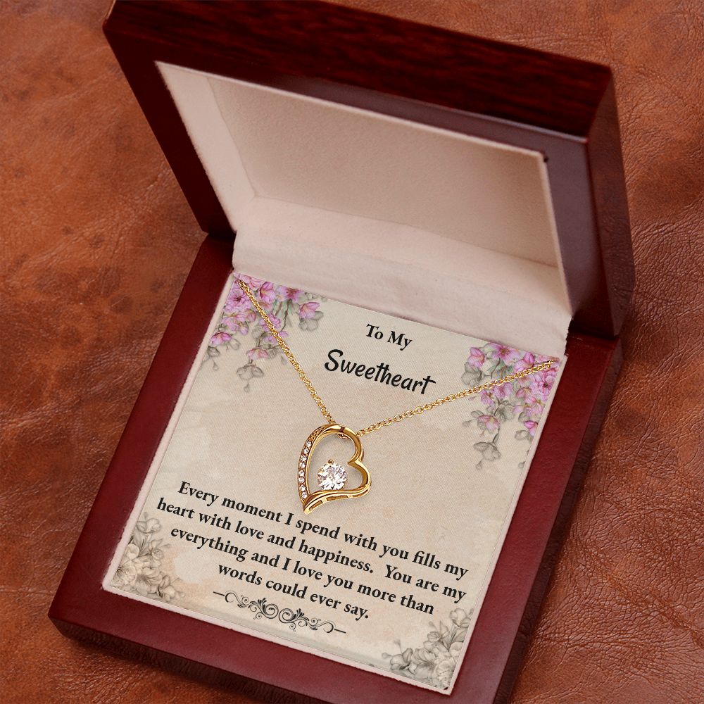 Sweetheart Forever Love Necklace