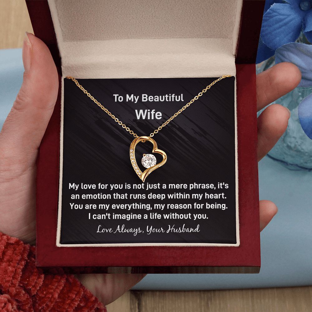 Wife Forever Love Necklace