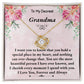 Grandma Love Knot Necklace