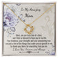 Mom Love Knot Necklace