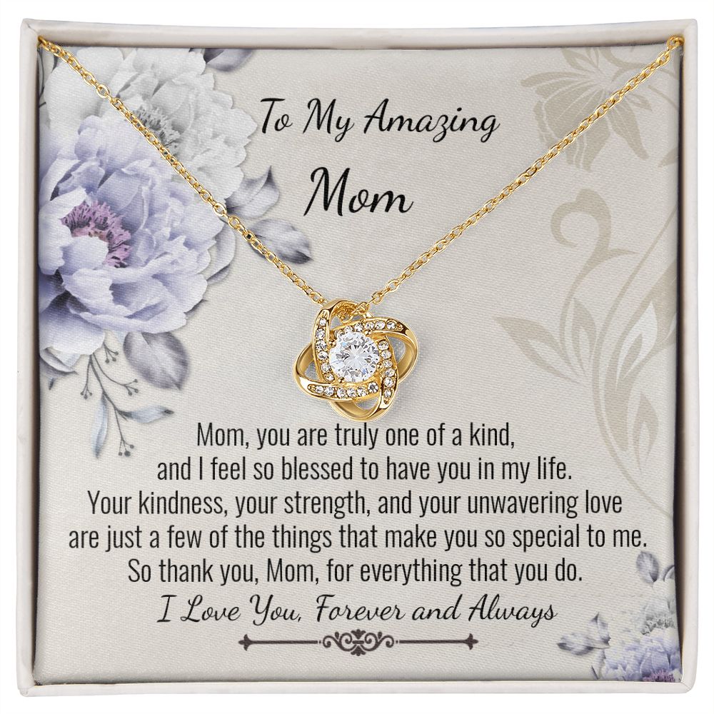 Mom Love Knot Necklace