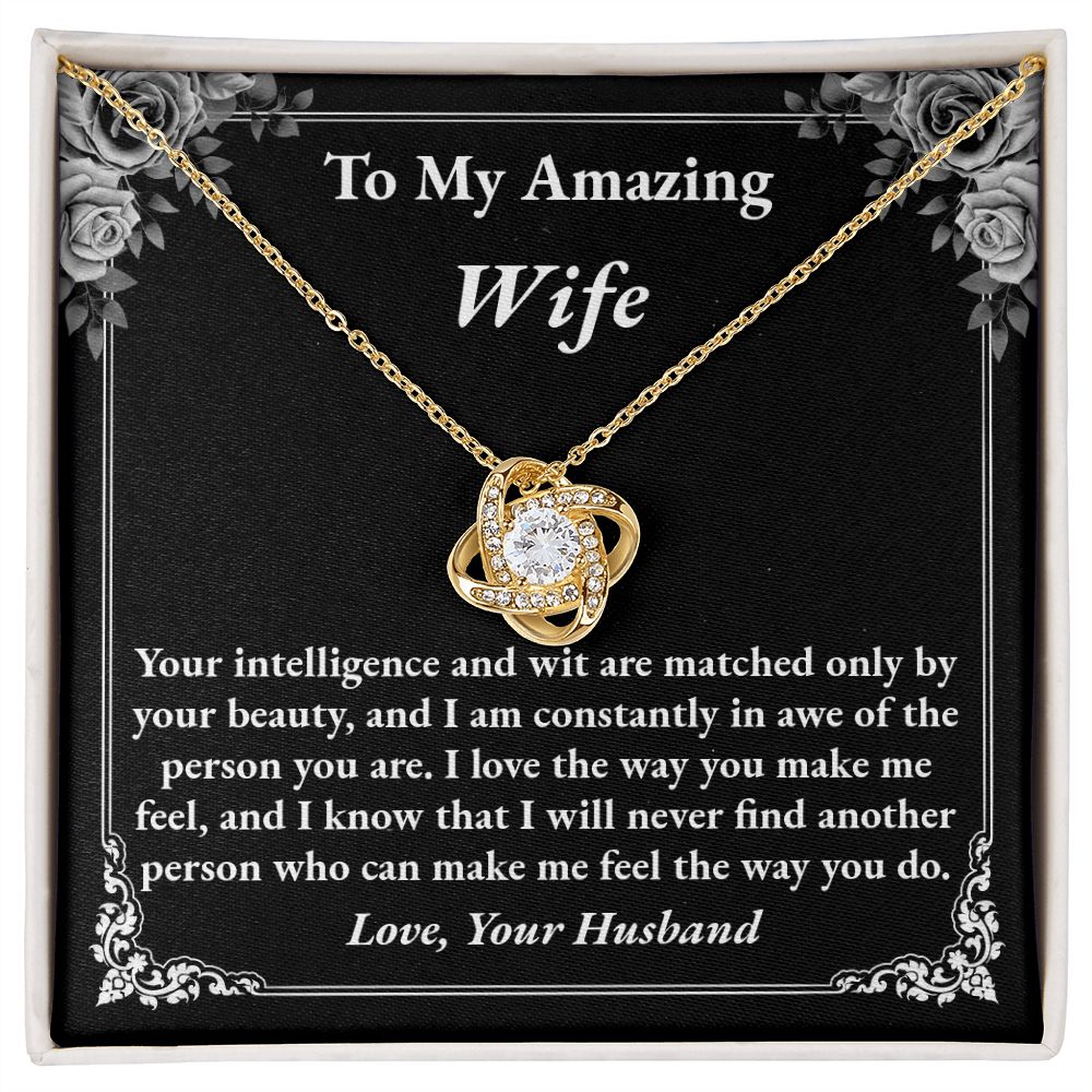 Wife Love Knot Necklace