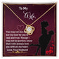 Wife Love Knot Necklace