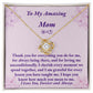 Mom Love Knot Necklace