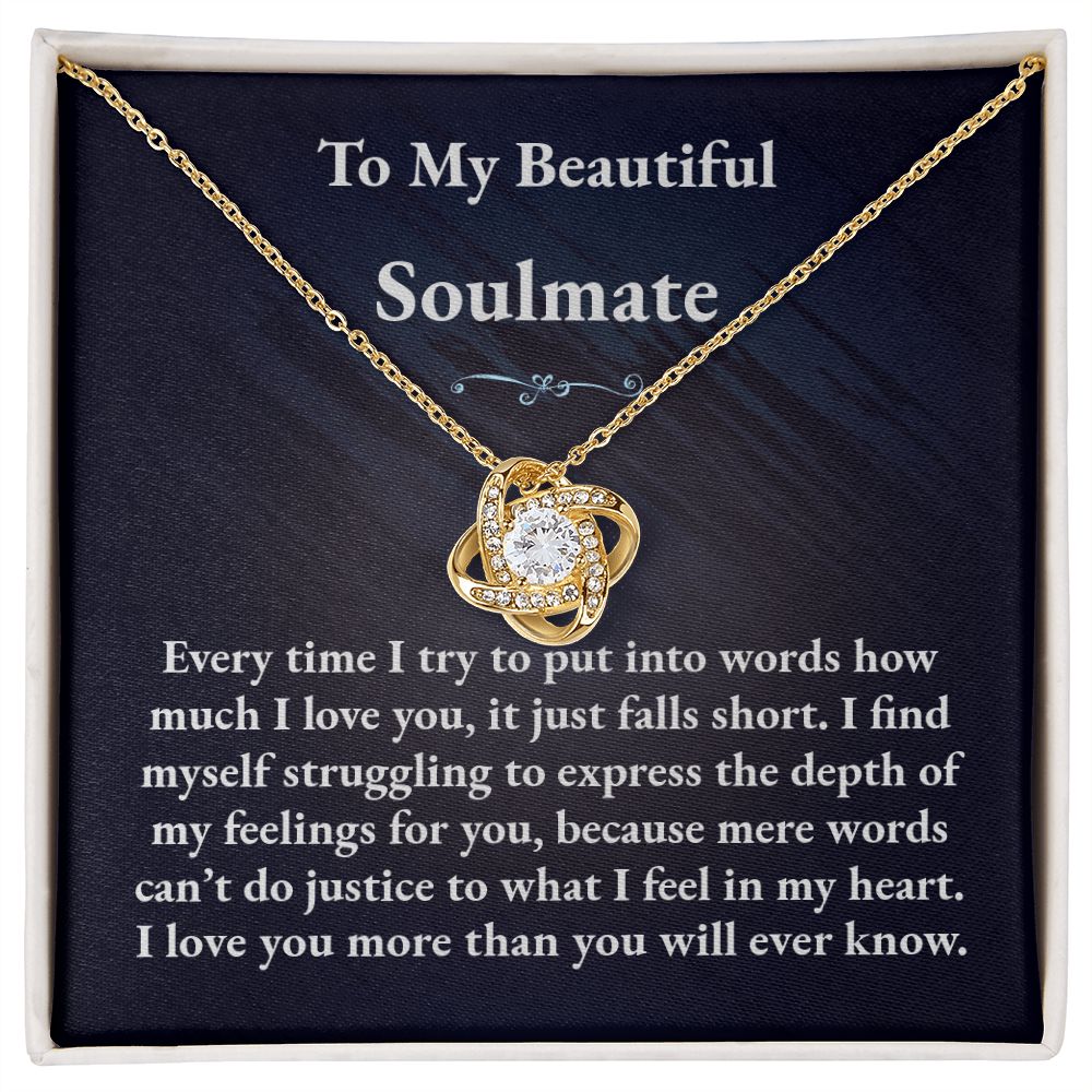 Soulmate Love Knot Necklace