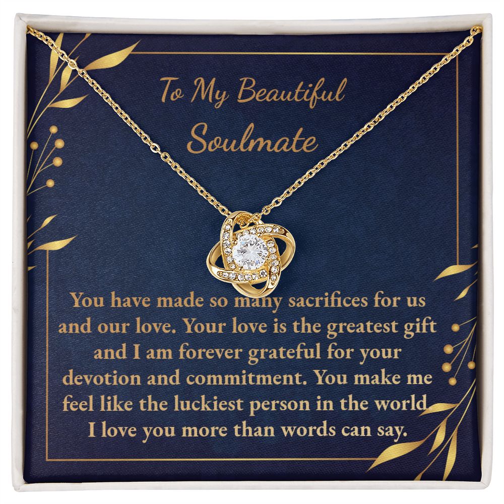 Soulmate Love Knot Necklace