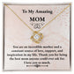 MOM Love Knot Necklace