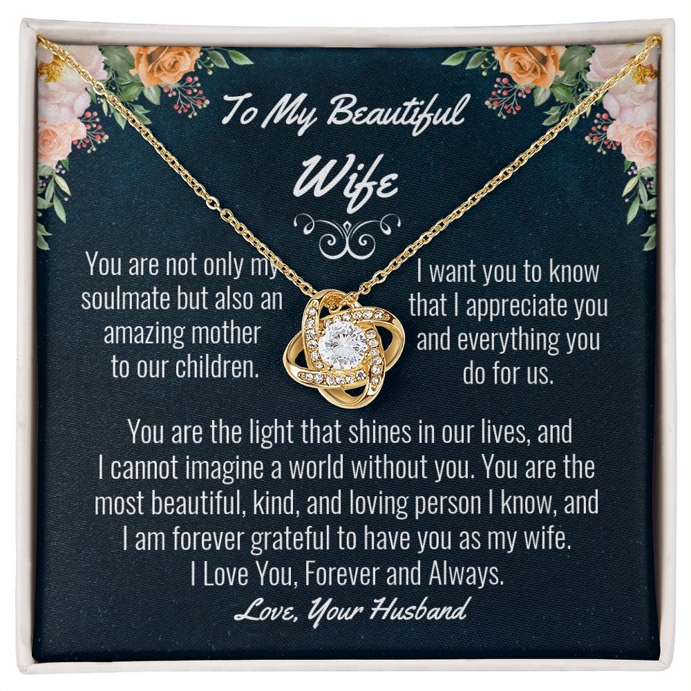 Wife Love Knot Necklace