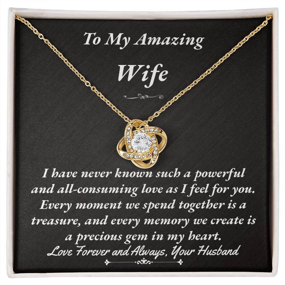 Wife Love Knot Necklace