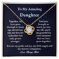 Daughter Love Knot Necklace
