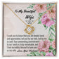 Wife Love Knot Necklace