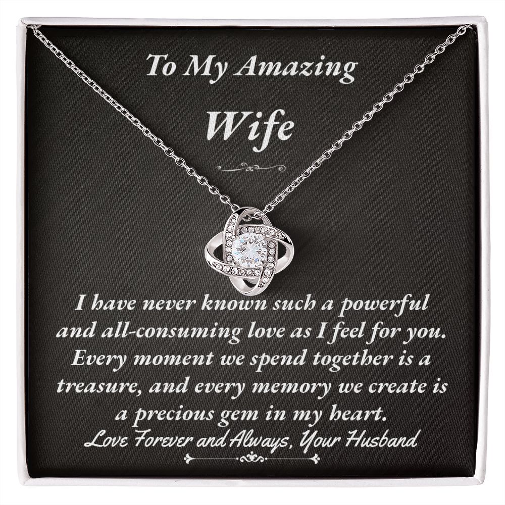 Wife Love Knot Necklace