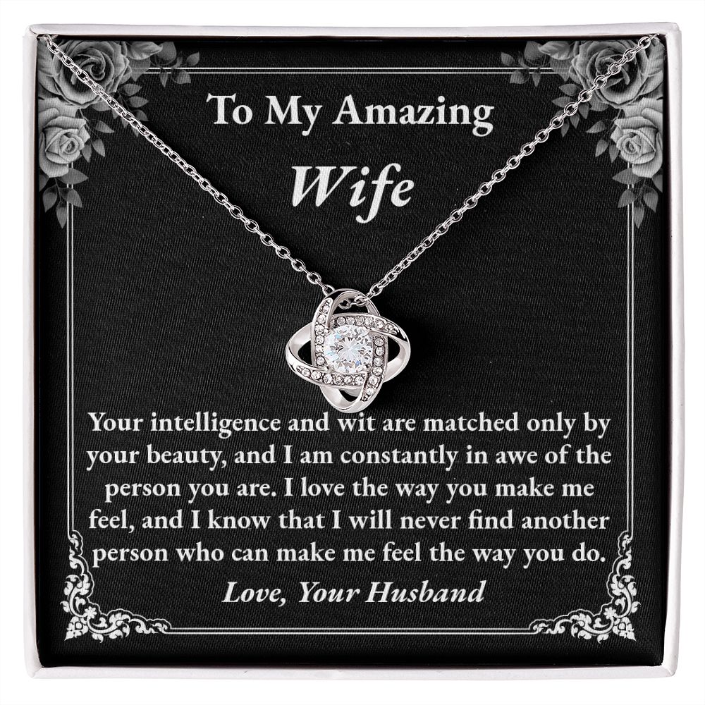 Wife Love Knot Necklace