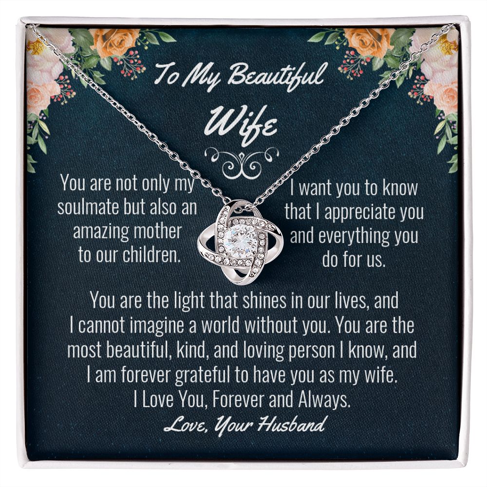 Wife Love Knot Necklace