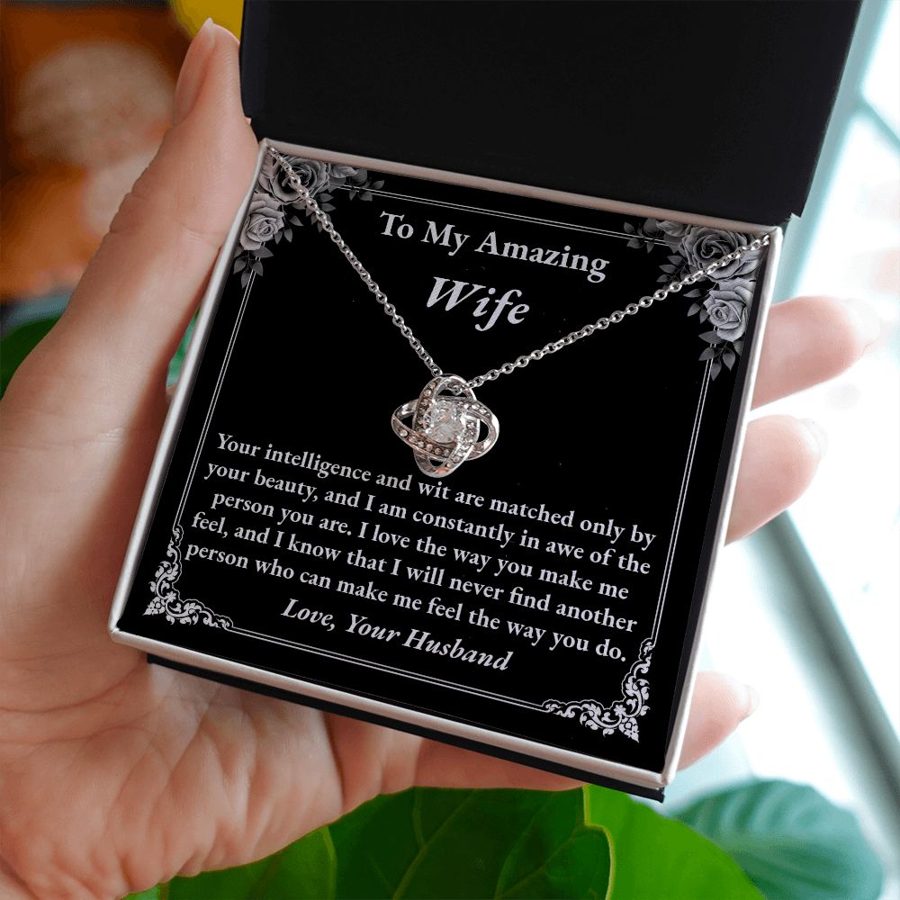 Wife Love Knot Necklace