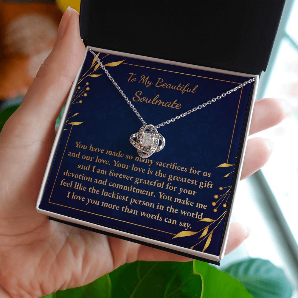 Soulmate Love Knot Necklace
