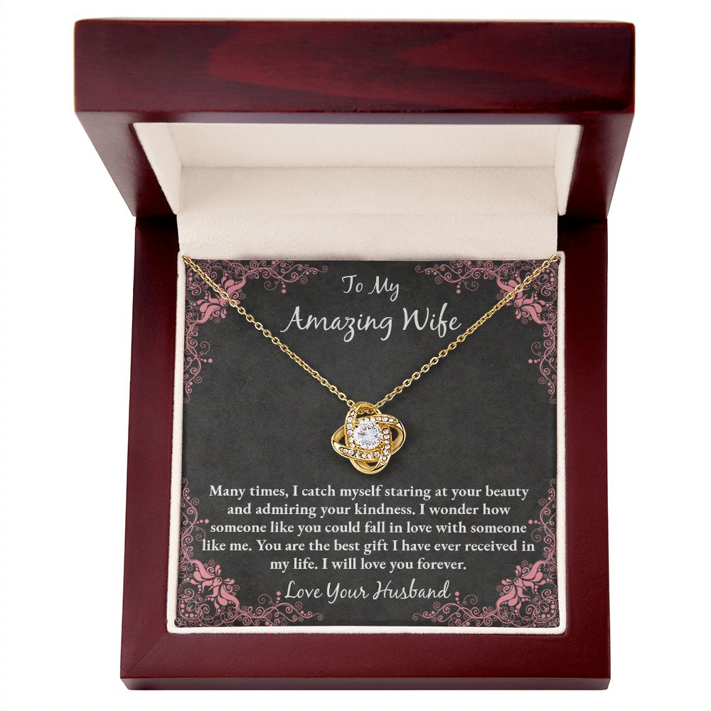 Wife Love Knot Necklace