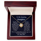 Daughter Love Knot Necklace