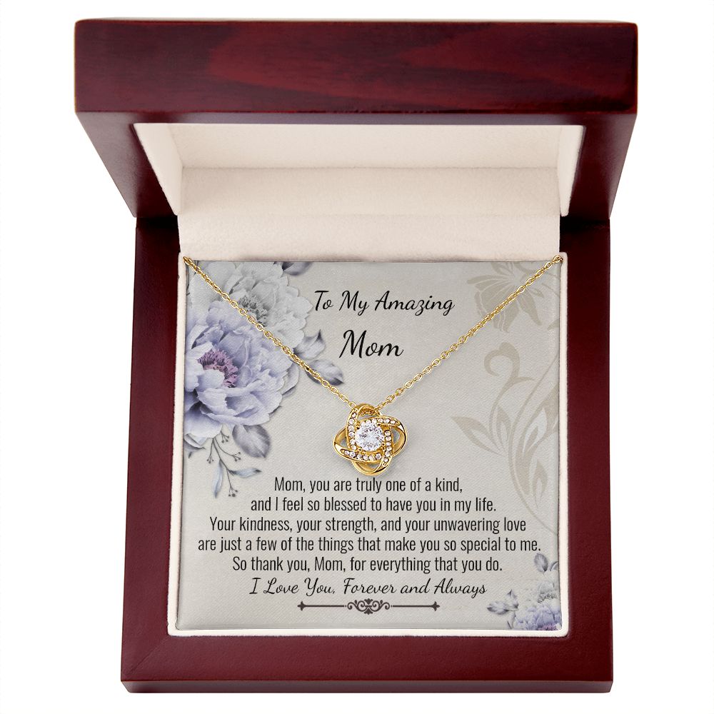 Mom Love Knot Necklace