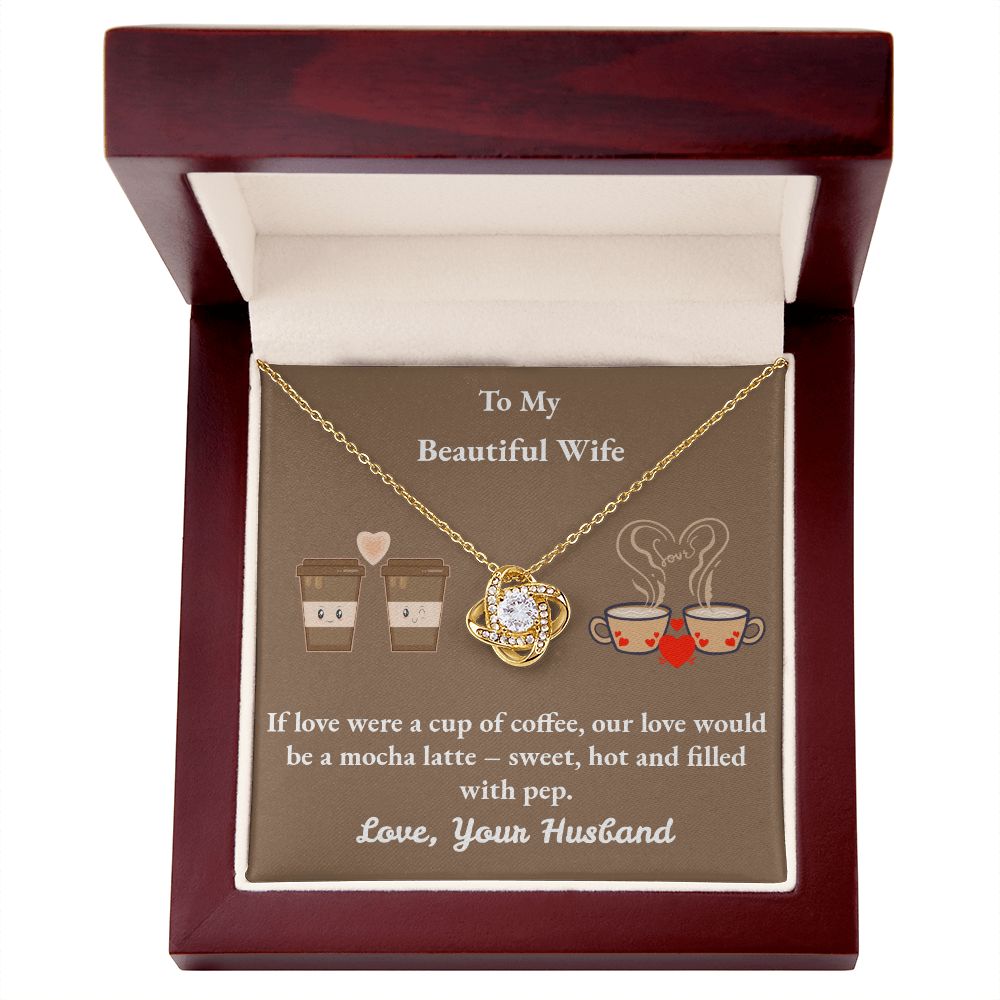 Wife Love Knot Necklace