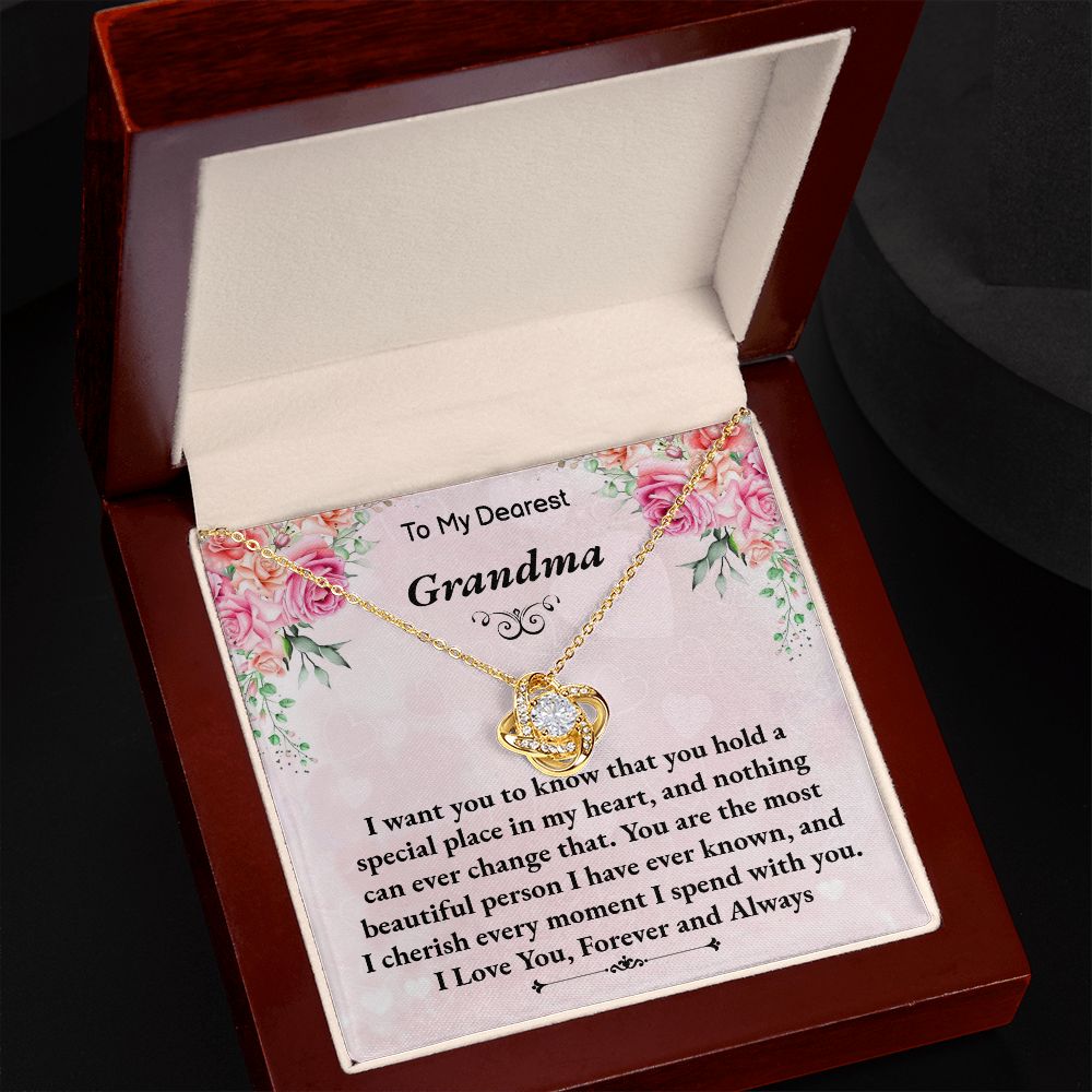 Grandma Love Knot Necklace