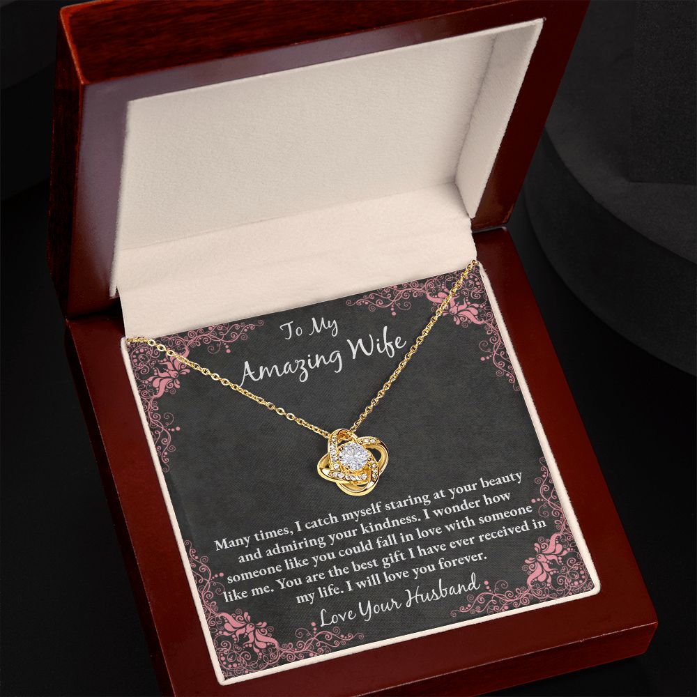 Wife Love Knot Necklace