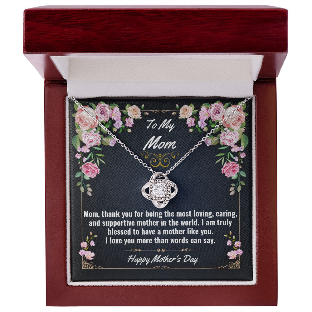 Mom Love Knot Necklace