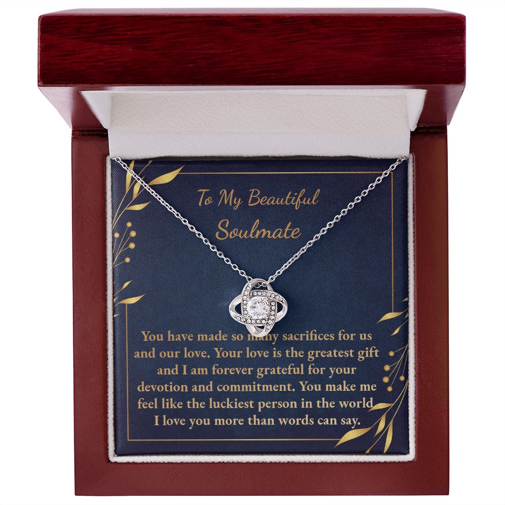Soulmate Love Knot Necklace