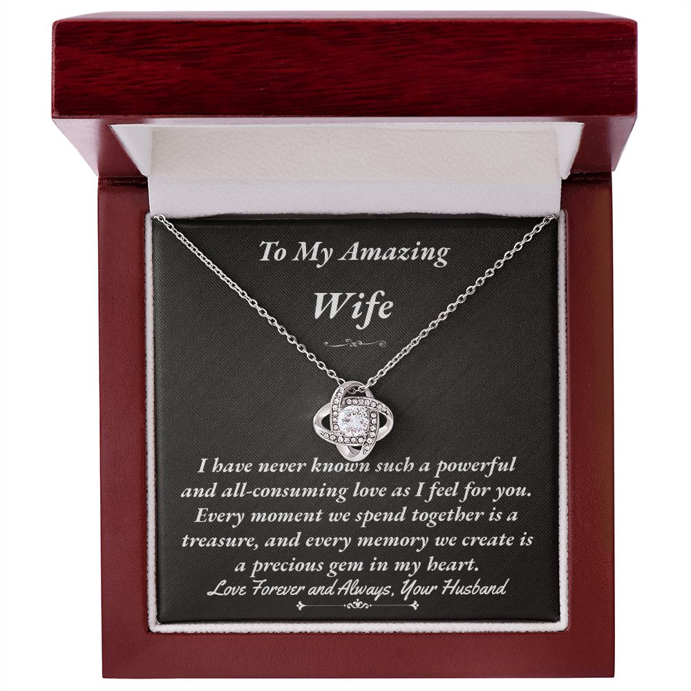 Wife Love Knot Necklace