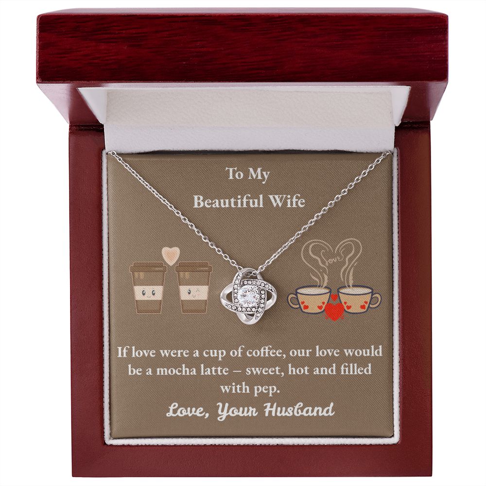 Wife Love Knot Necklace