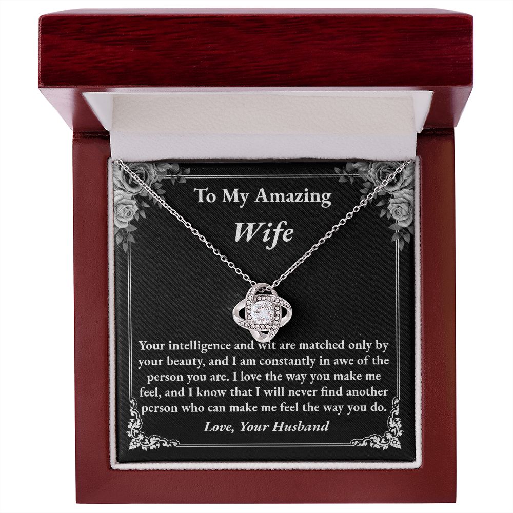 Wife Love Knot Necklace