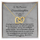 Granddaughter Interlocking Hearts Necklace