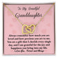 Granddaughter Interlocking Hearts Necklace