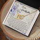 Granddaughter Interlocking Hearts Necklace