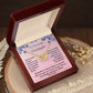 Granddaughter Interlocking Hearts Necklace