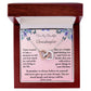 Granddaughter Interlocking Hearts Necklace
