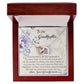 Granddaughter Interlocking Hearts Necklace