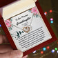 Granddaughter Interlocking Hearts Necklace
