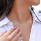 Granddaughter Delicate Heart Necklace